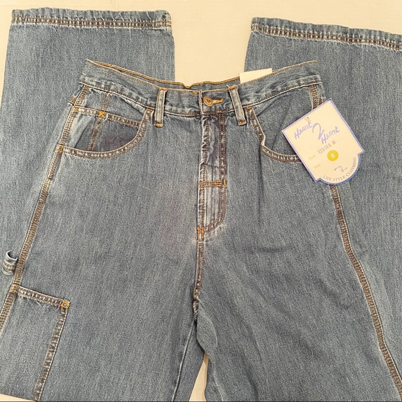 Heart 2 Heart Vintage Wide Leg High Rise - Picture 1 of 4